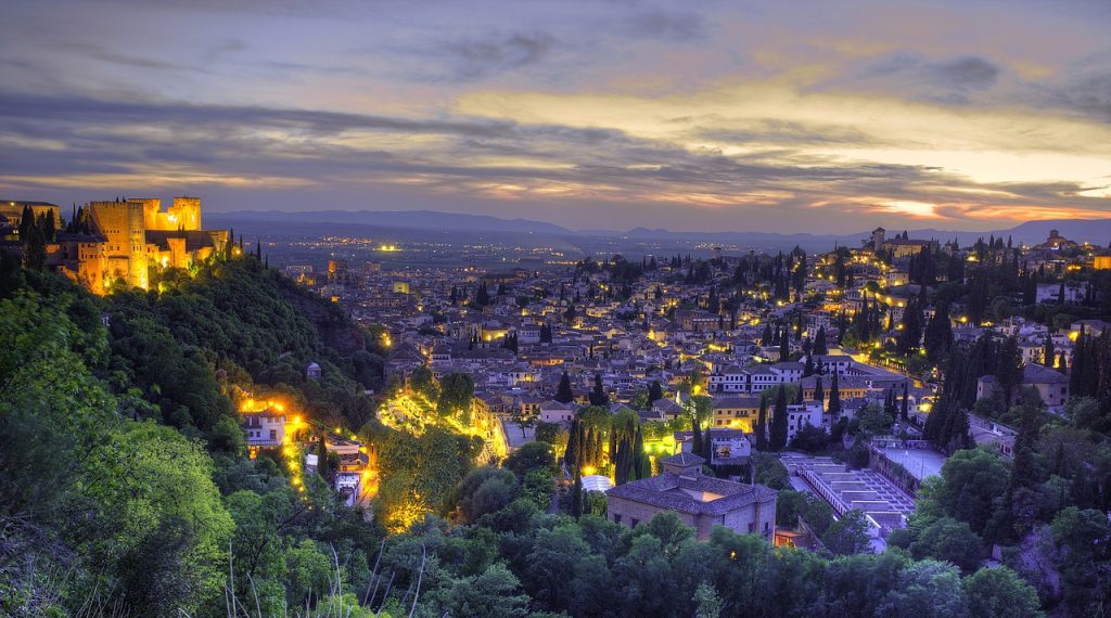 Imagen de Granada desde el Mirador de San Nicolás Alto