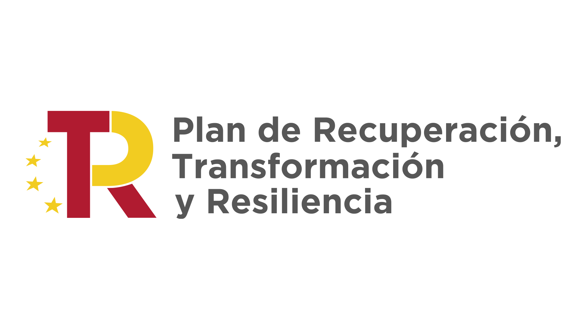 Logo el plan de recuperación ,transformación y Resiliencia.